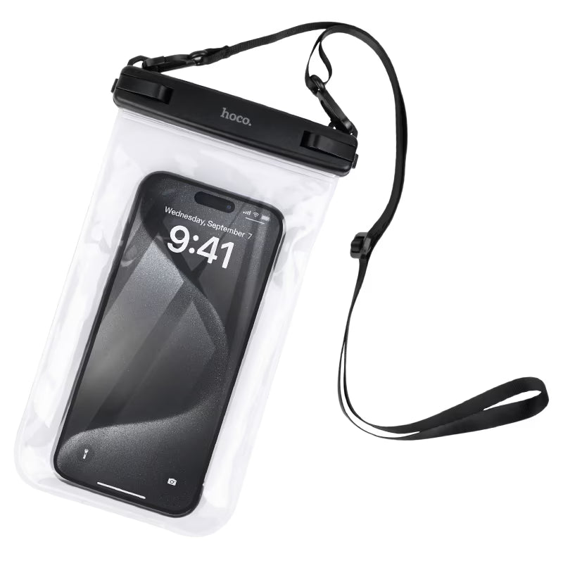 HOCO HX52 waterproof phone bag with touch screen pouch