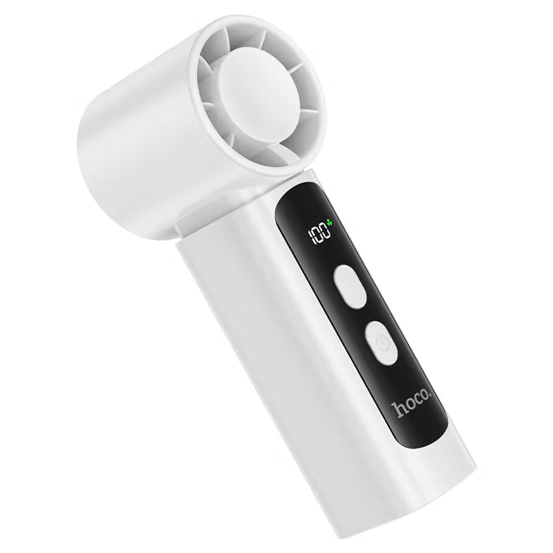 hoco HX601 portable handheld fan white