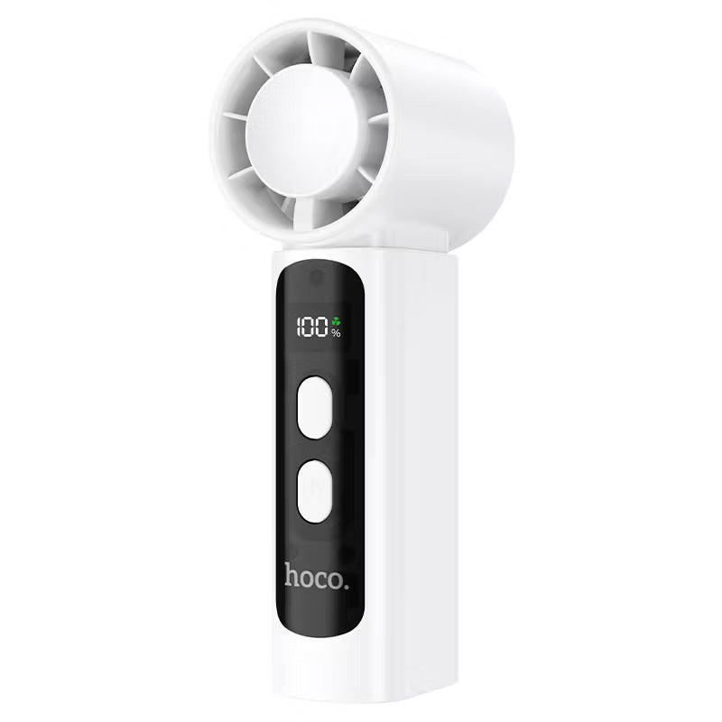 hoco HX601 portable handheld fan white