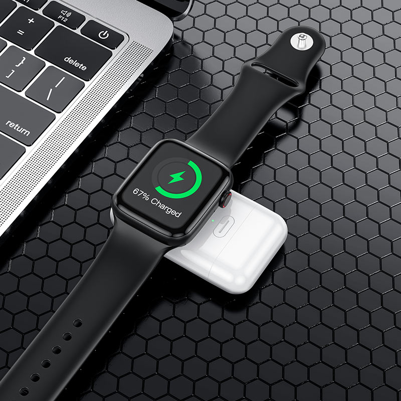 Compact apple watch power bank charger HOCO J120
