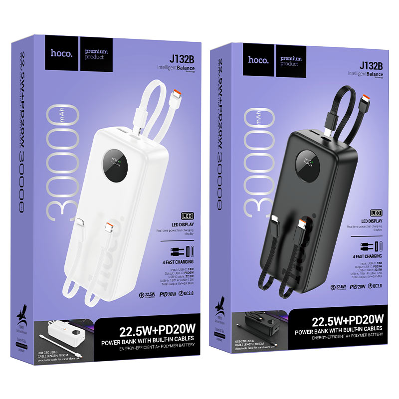 HOCO J132B power bank packaging box