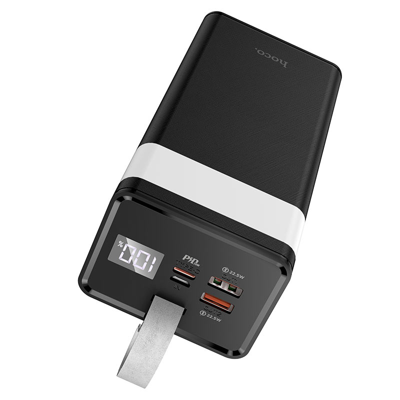HOCO J86 Power Bank – Dual USB-A and USB-C Output Ports