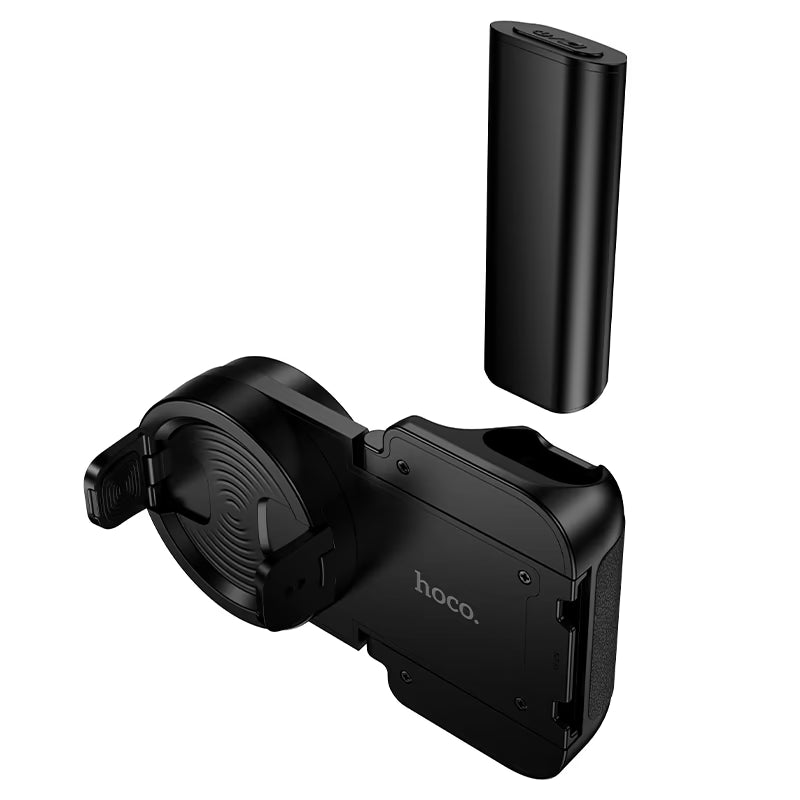 HOCO K33 grip handle with phone clamp extended