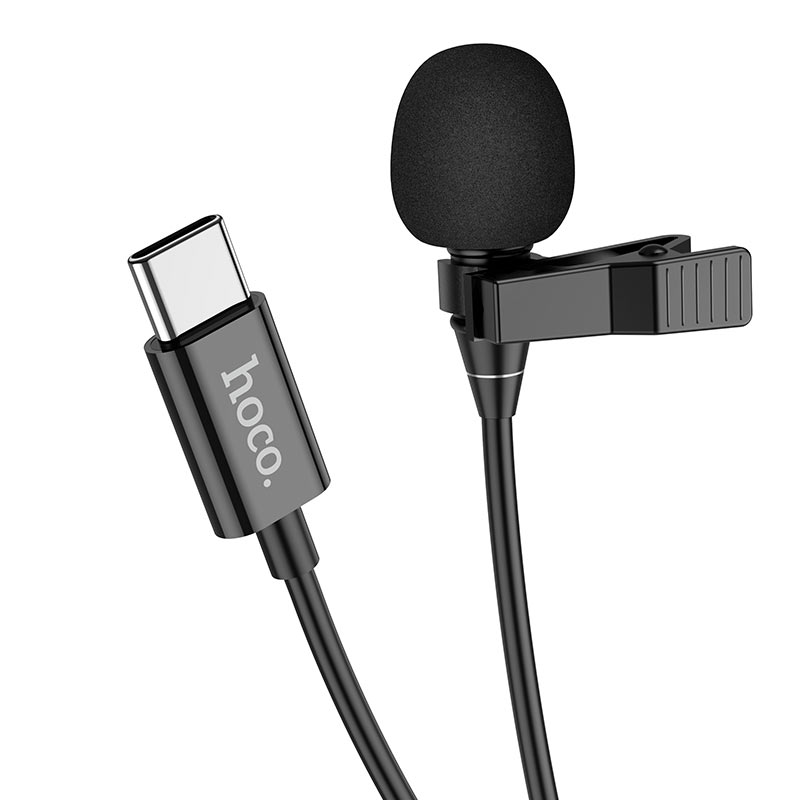 HOCO L14 clip mic for vlogging and interviews