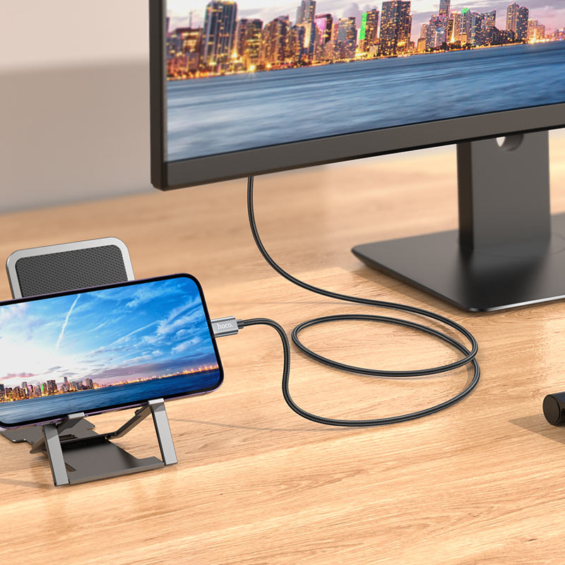 Hoco UA27 connected to TV screen mirroring