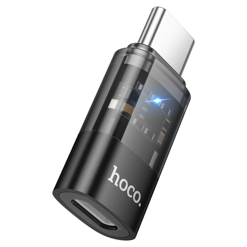 HOCO UA36D Type C to Lightning adapter for iPhone charging
