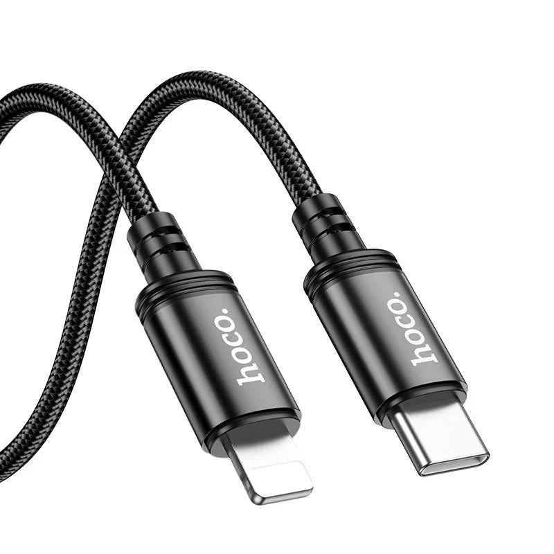 HOCO X89 PD fast charging cable for iPhone and Apple devices
