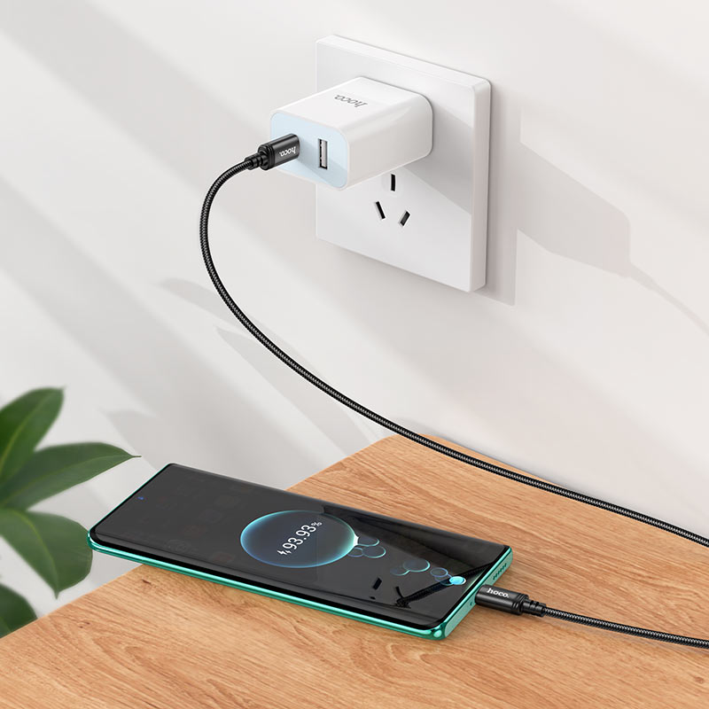 2-meter USB-C to USB-C charging cable with 60W Power Delivery
