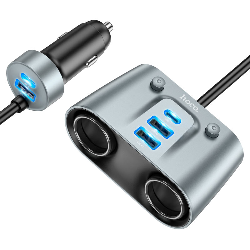 Hoco Z51 Establisher 147W cigarette lighter car charger