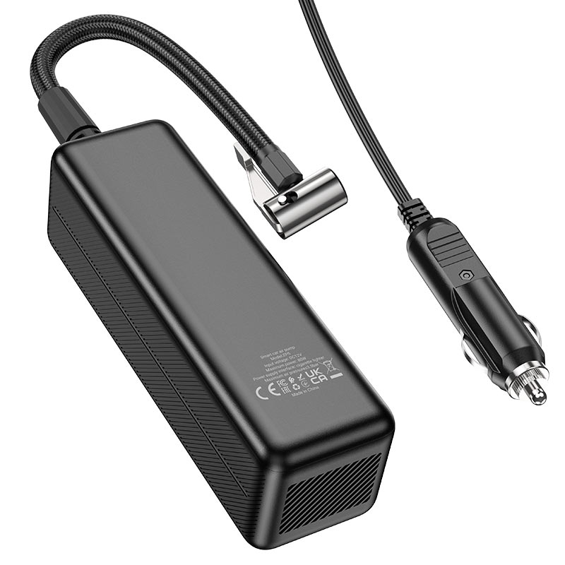 Smart portable air pump with built-in flashlight