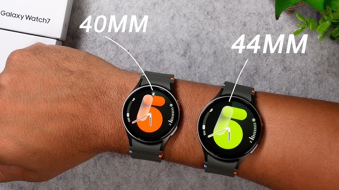 Samsung Galaxy Watch 7 44mm – Green Color on Wrist