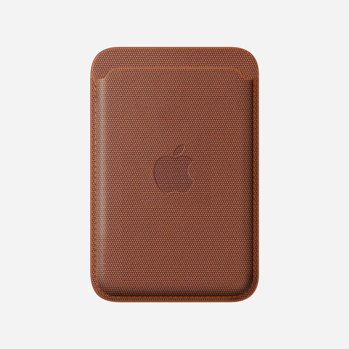TechWoven MagSafe Wallet – Natural Tan Color Front