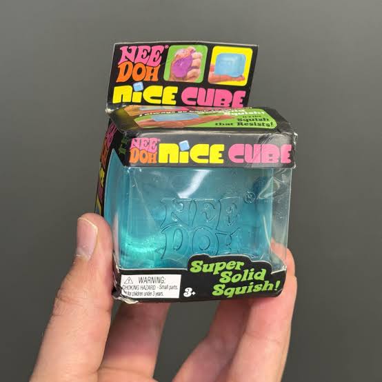 NeeDoh Nice Cube stress relief squish toy
