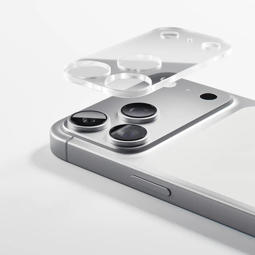 iPhone 17 camera lens protector front view tempered glass
