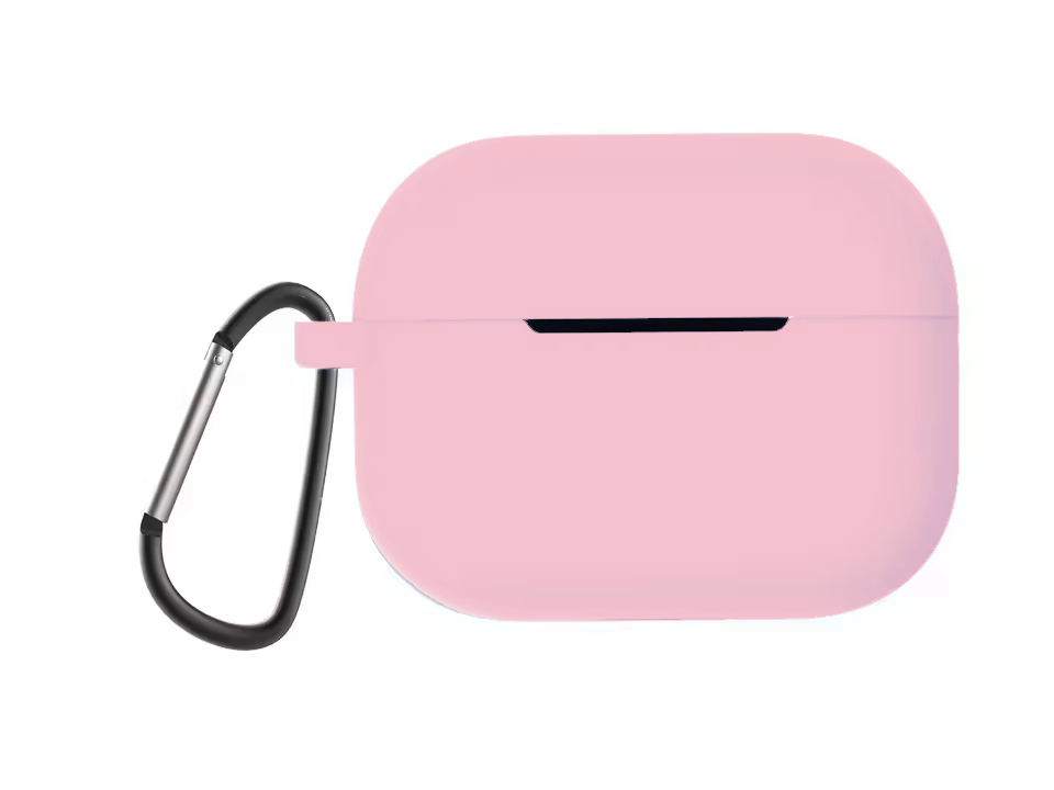 AirPods 1 2 rubber silicone case carabiner included