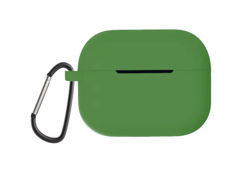 AirPods Pro 3rd Gen Silicone Case – Green Color