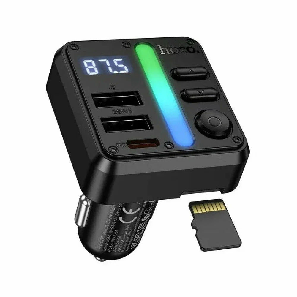 HOCO E89 dual USB fast charging ports detail