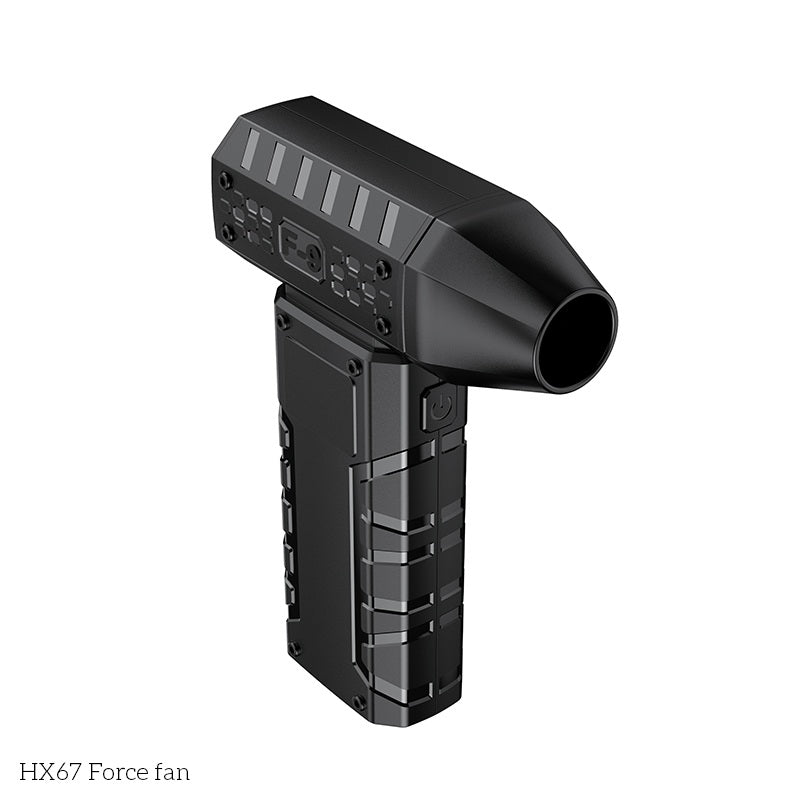 Hoco HX67 high speed handheld turbo fan with LED light
