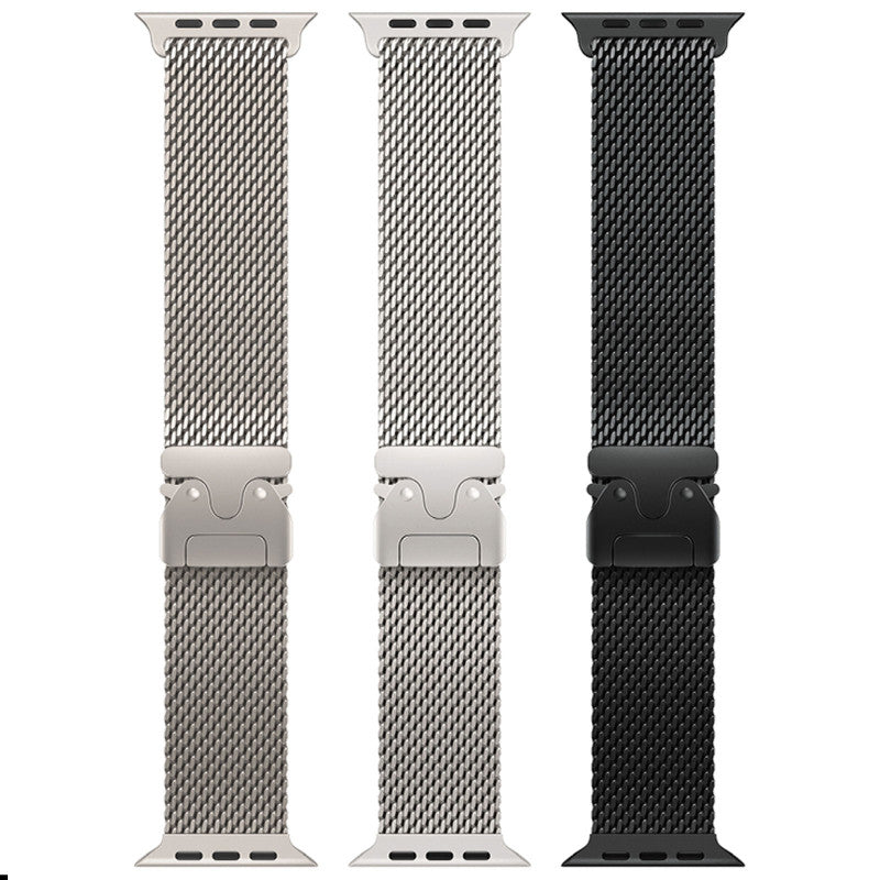HOCO wa33 Stainless Steel Watch Band with Snap Buckle Design