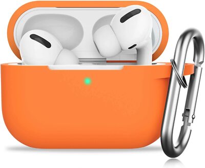 AirPods Pro 3rd Gen Silicone Case with Carabiner