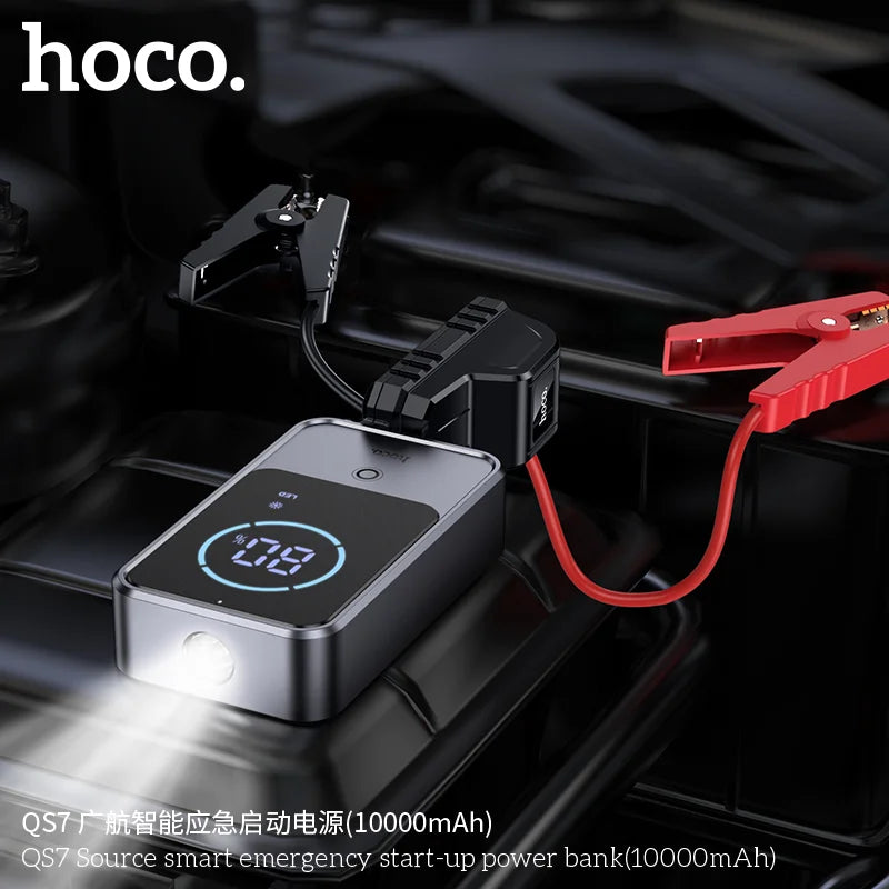 Compact power bank with car start function
