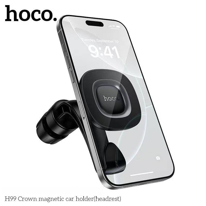 Hoco H99 2-in-1 Car Holder – Headrest Mount Phone Stand