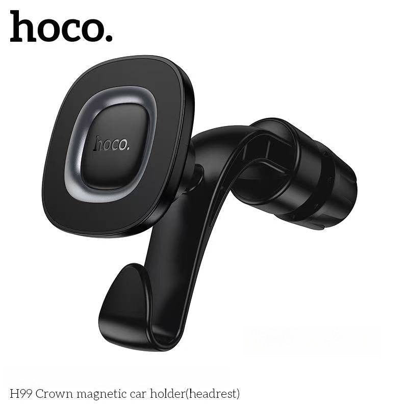 Hoco H99 2-in-1 Car Holder – Headrest Mount Phone Stand