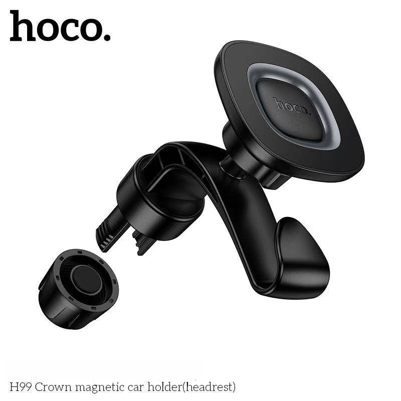 Hoco H99 2-in-1 Car Holder – Headrest Mount Phone Stand