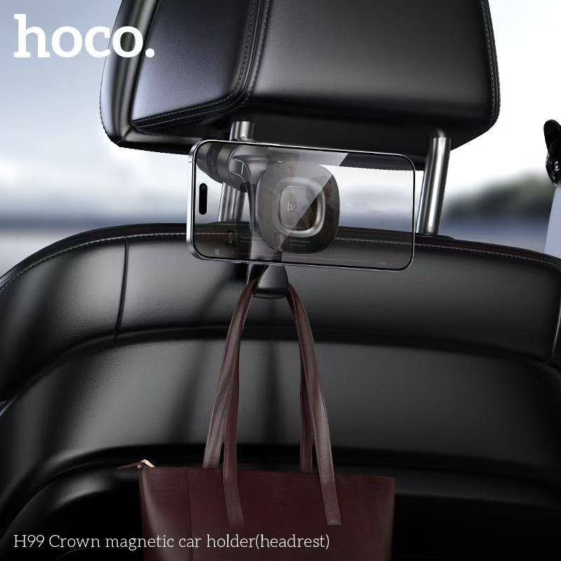 HOCO H99 headrest car phone holder front view