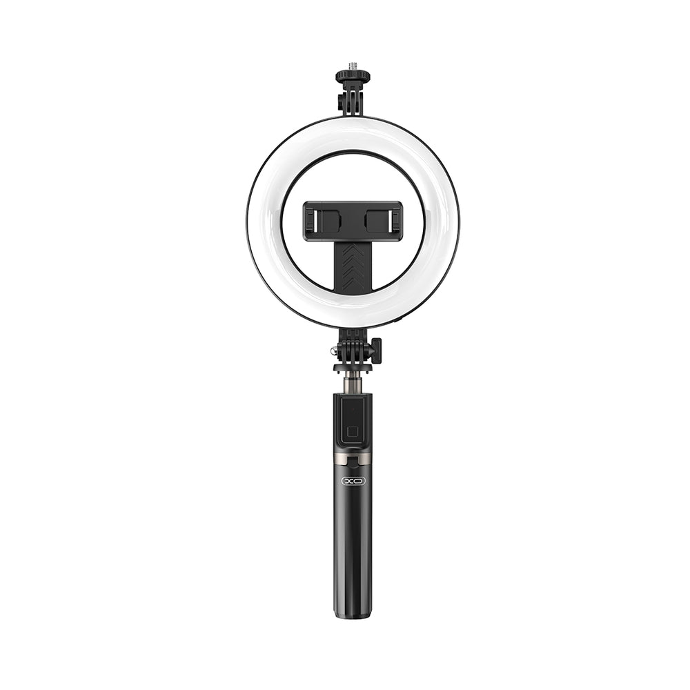 XO SS12 Selfie Stick – Ring Light On Detail