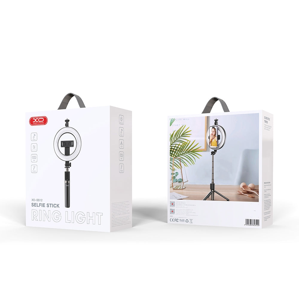 XO SS12 Selfie Stick – Bluetooth Remote and Phone Mount