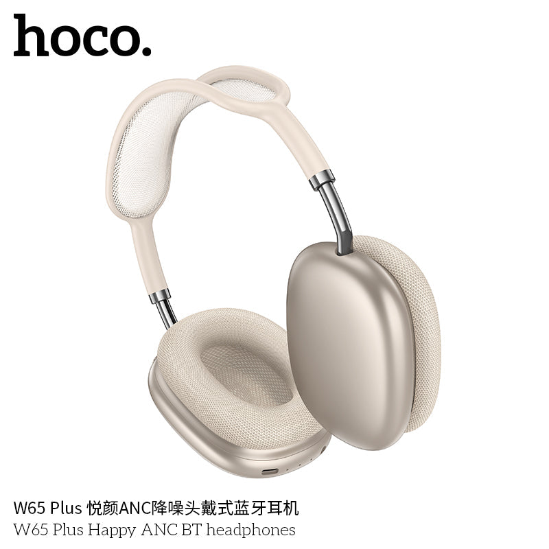 HOCO W65 Plus headphones folded travel compact
