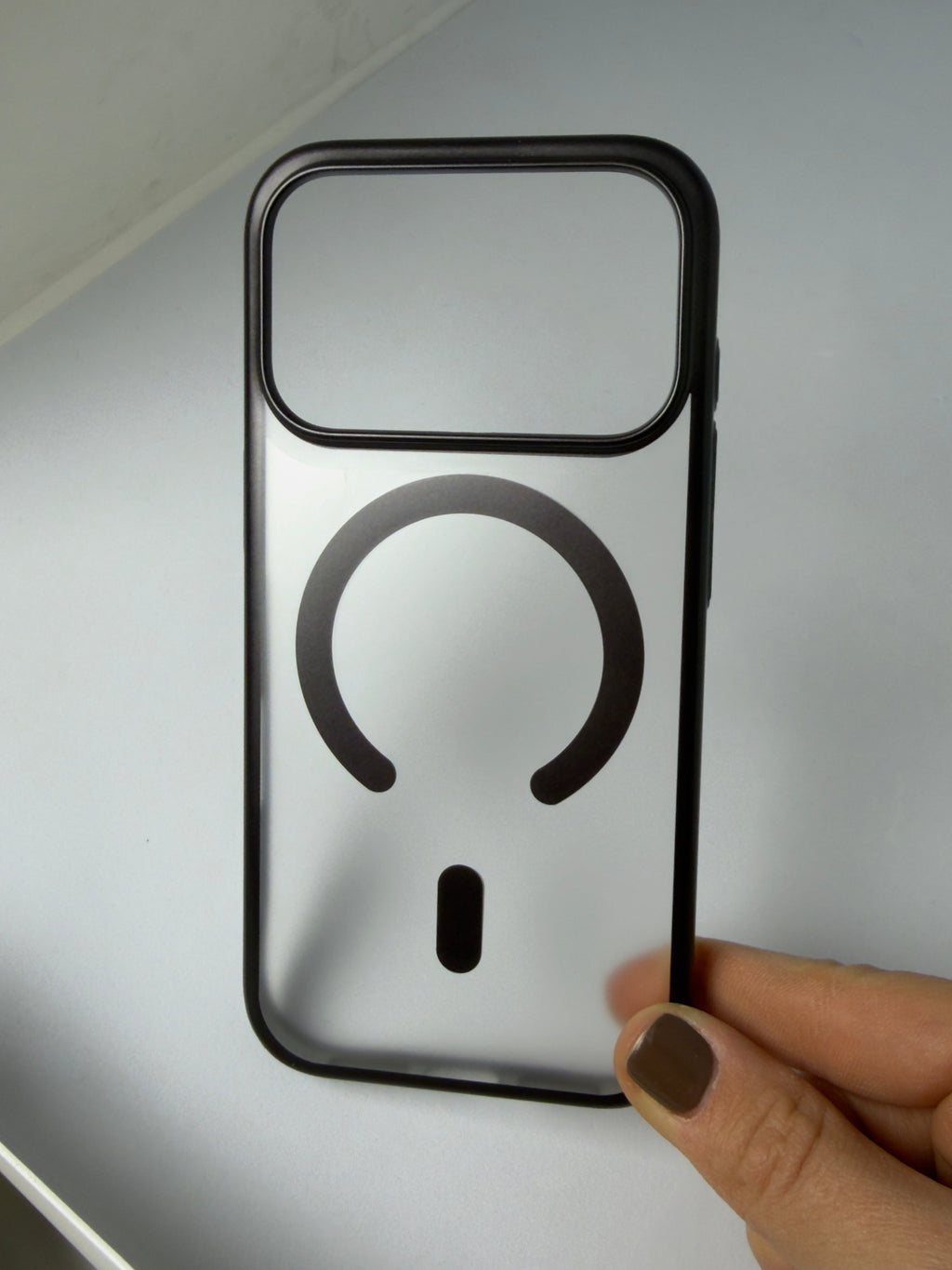 MagSafe clear matte iPhone 17 Pro Max color options