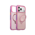 TORRAS Ostand Q3 Air Case iPhone 17 Pro & Pro Max – Pink, 360° rotating stand