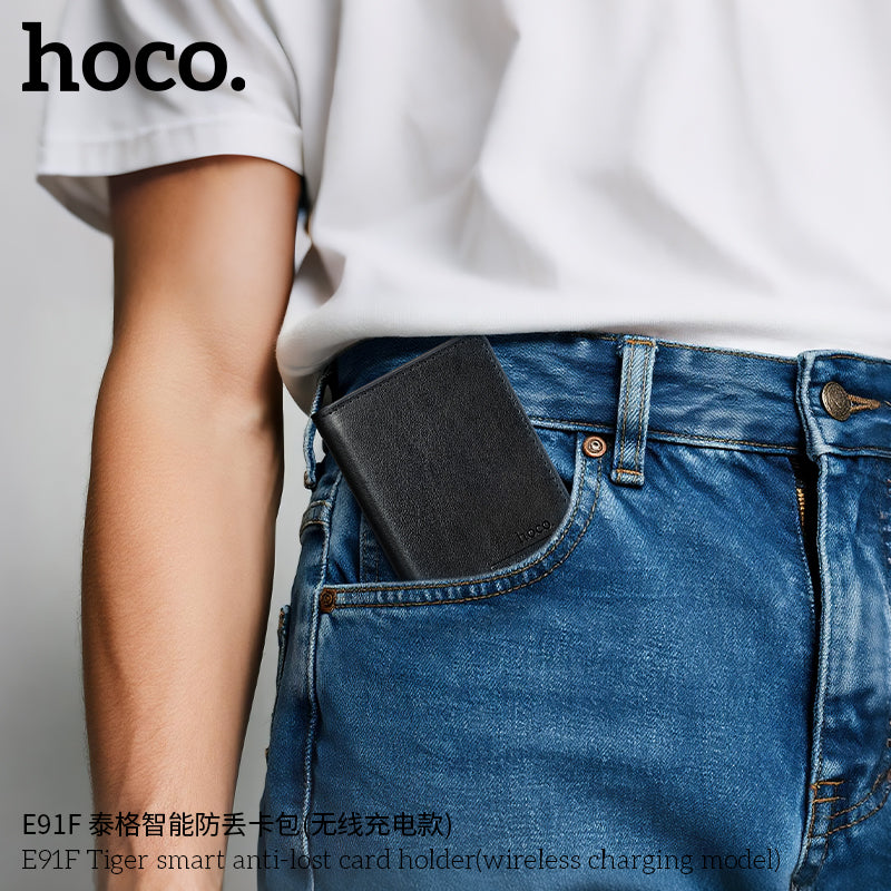Wallet Tag – Apple Find My Smart Tracker with Wireless Charging HOCO E91F