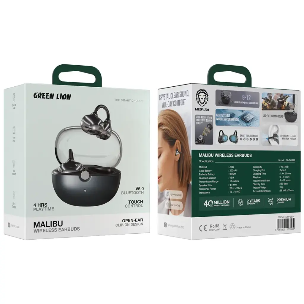 Green Lion Malibu Wireless Earbuds
