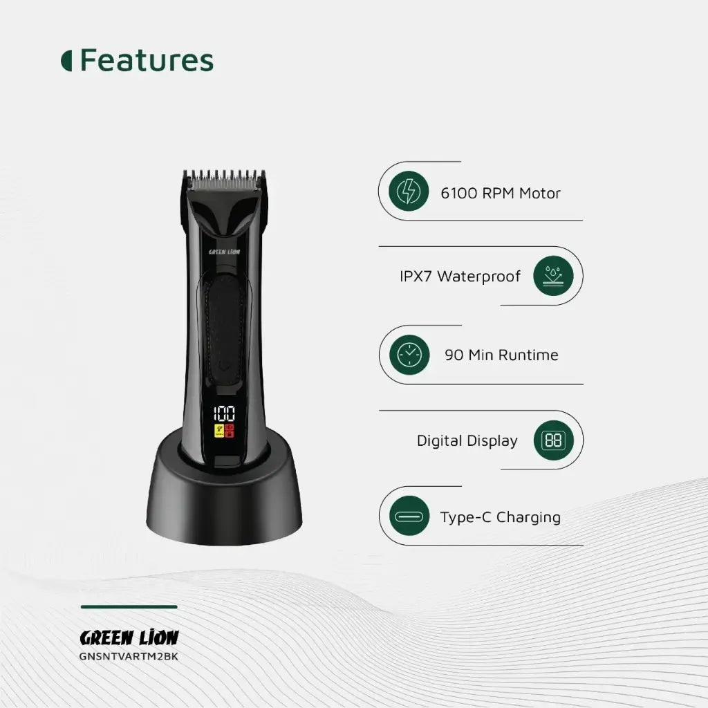 Green Lion Sensitive Area Trimmer 2 - Black