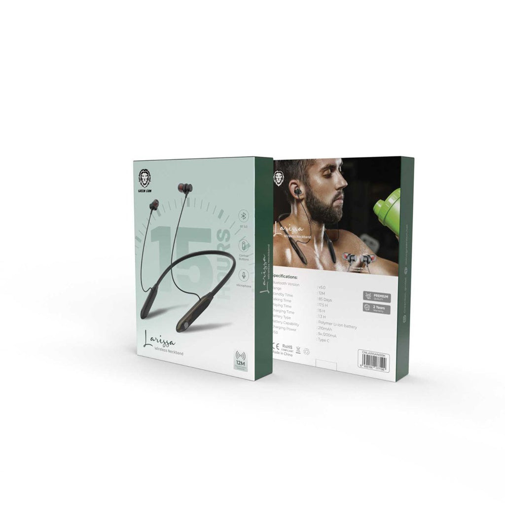 Green Lion Larissa Neckband – In-Line Controls and Microphone