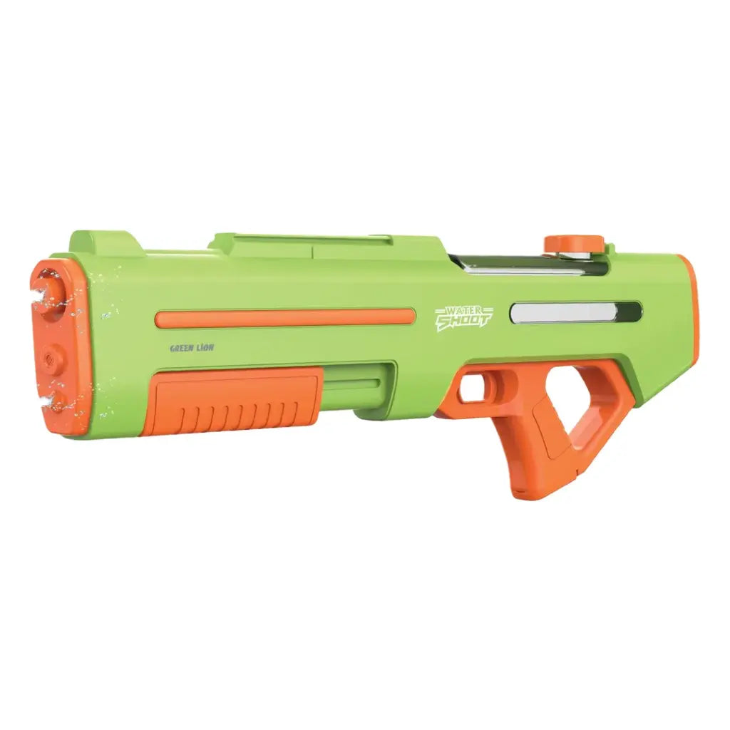 Green Lion GN65 dual-nozzle electric water gun – green