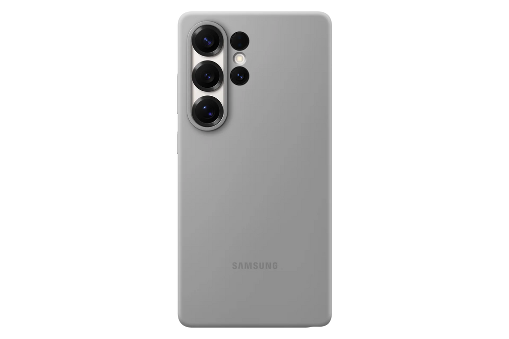 Samsung Galaxy S25 Ultra Silicone Case Gray – Official Accessory
