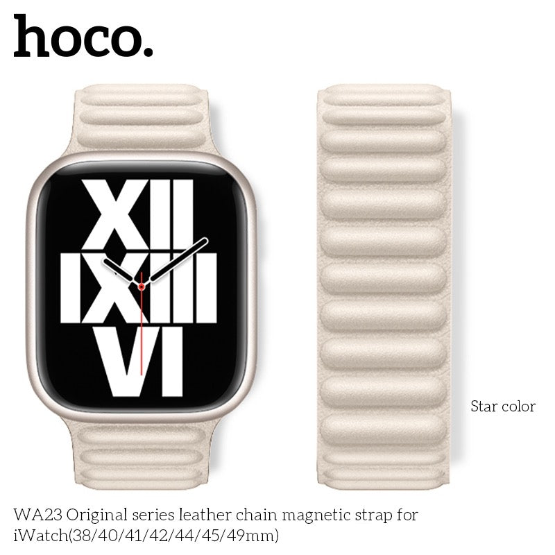 Hoco WA23 Leather Chain Strap - Blue