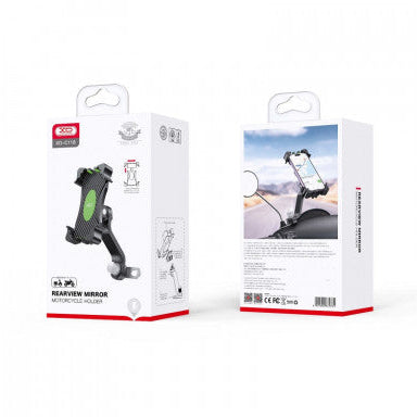XO C118 motorcycle mount 360° rotation adjustment