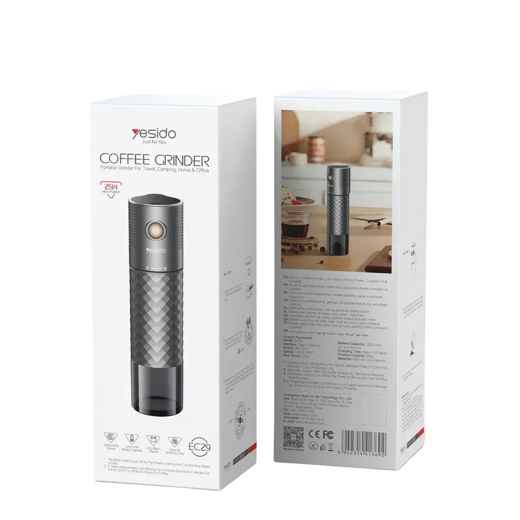 Yesido EC29 electric coffee grinder for fresh beans