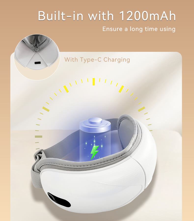 Yesido MG03 Intelligent Heat Compress Eye Massager with Sleep Music