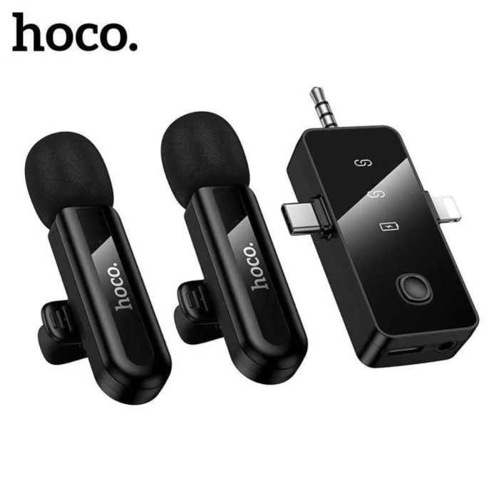 HOCO L20C dual microphone noise cancelling front view